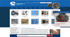 Desktop Screenshot of lg-casting.com